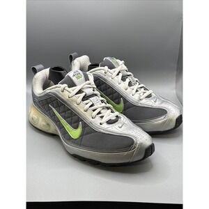 Nike Air‎ Max 180 Plus II Womens Size: 9.5  Running Shoes  Silver/Lime